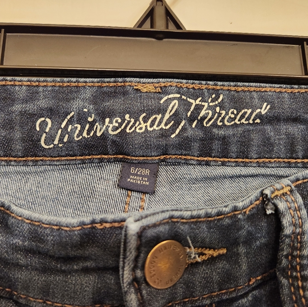 Women's Universal Thread High Rise Skinny Jeans 6/28 R - Picture 4 of 5